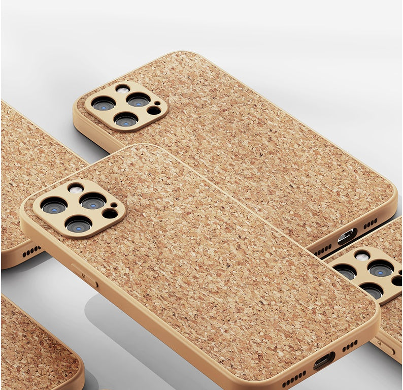 Wood Grain Silicone Case