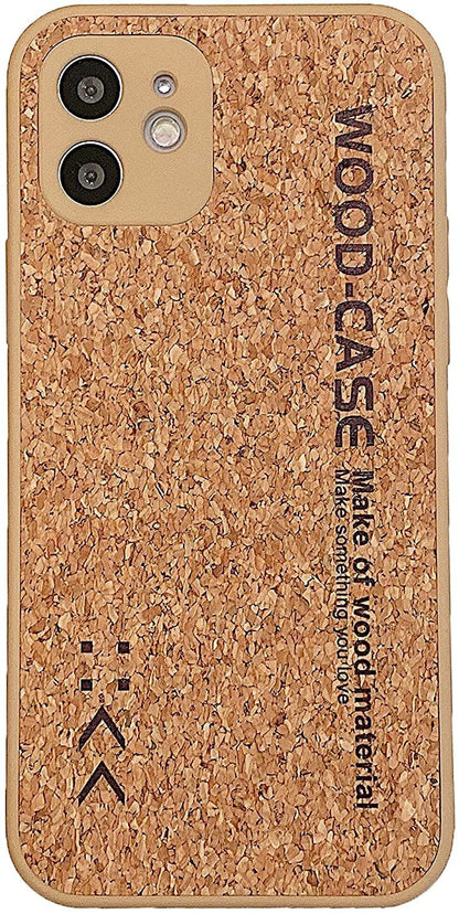 Wood Grain Silicone Case