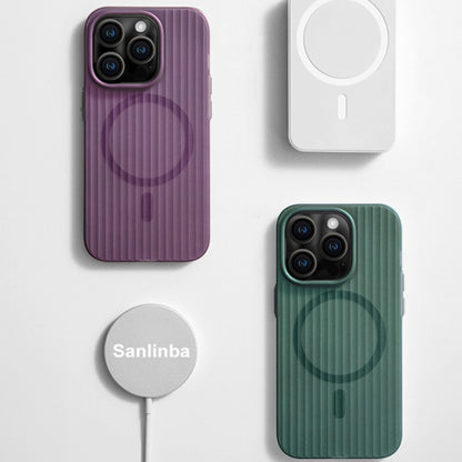Corrugated Matte Plating Frosted Phone Case