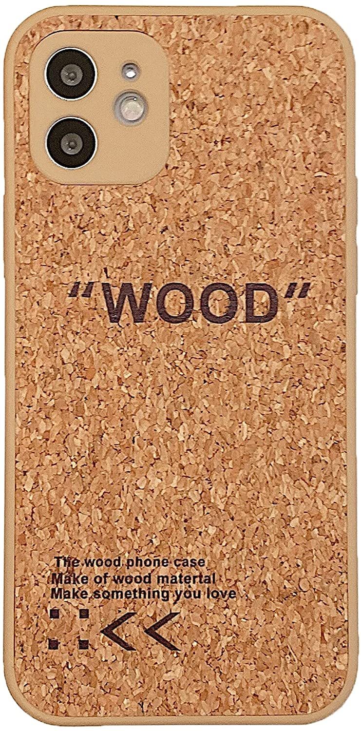 Wood Grain Silicone Case
