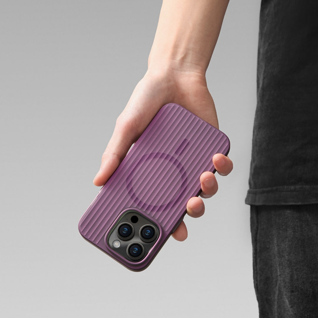 Corrugated Matte Plating Frosted Phone Case
